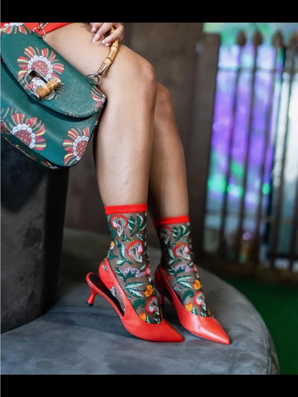 Sock Candy delicate floral